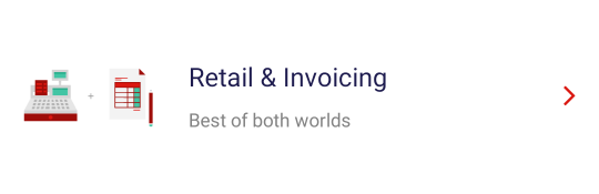 Retail & Invoicing mode