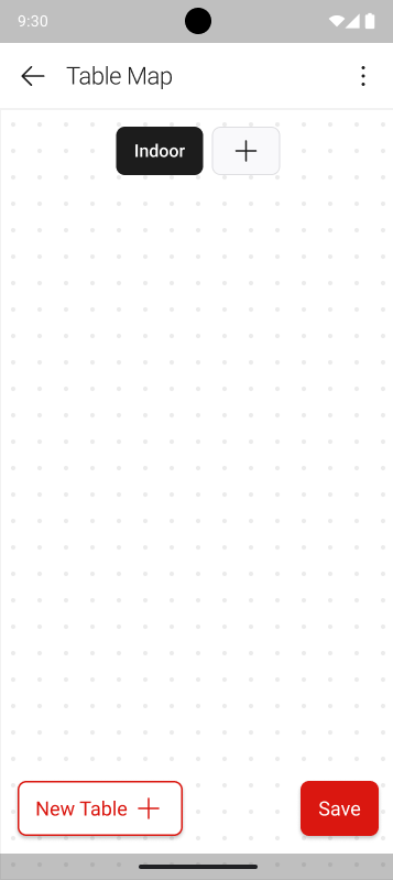 Blank table map